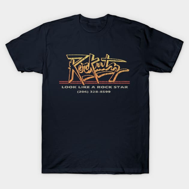 Rockutz Hair Salon 1986 T-Shirt by vender